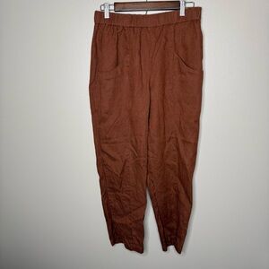 Quince Linen Casual Pants Size Medium